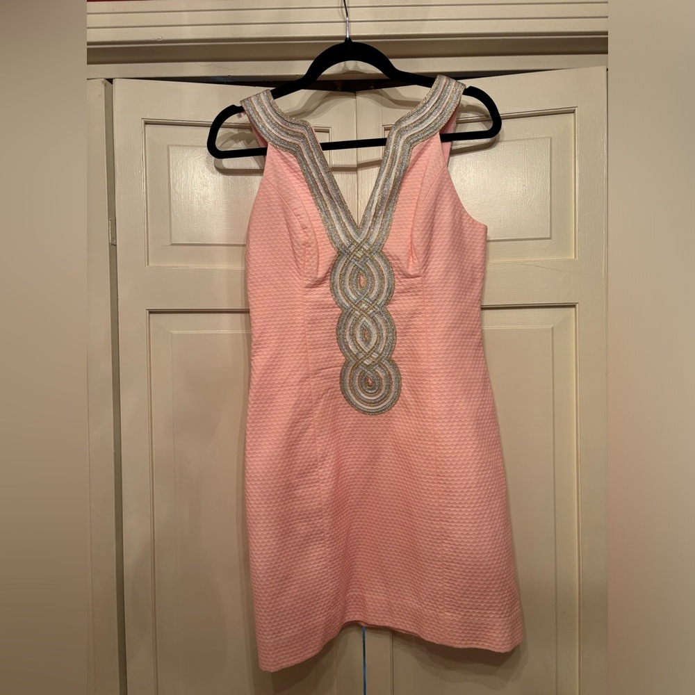 Lilly Pulitzer Valli Shift Dress in Light Pink